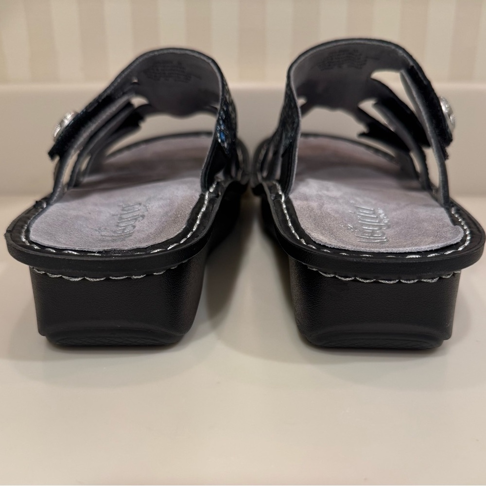 Alegria Leather Sandal Strap Detail Dinah Deep
Sea - Picture 8 of 15